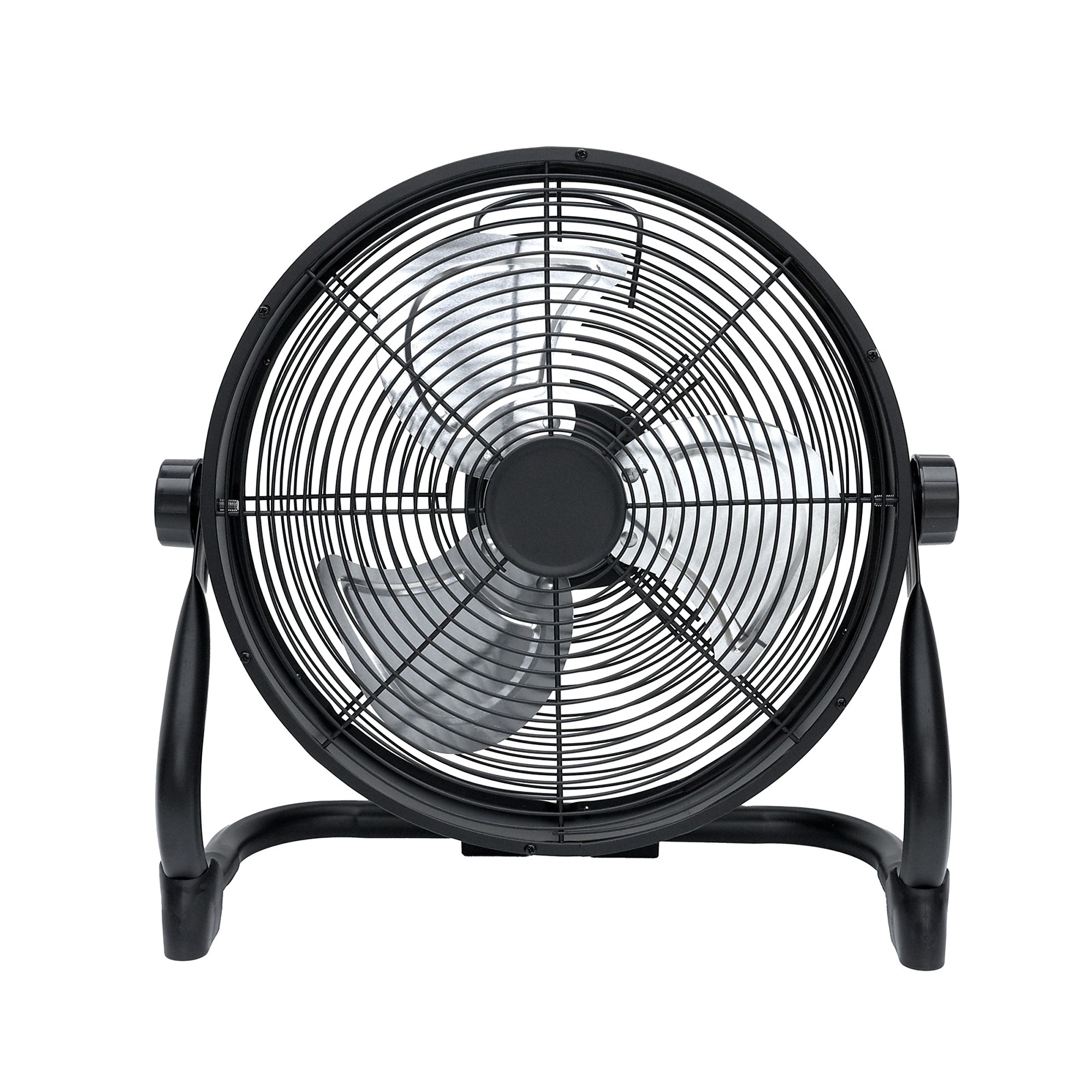 EdenDirect Rechargeable Fan — 12in., 12000mAh Battery, 9-Speed, 20W Max Power, DC 5V/9V/12V, Quiet ?65dB, Up to 4H Runtime, Includes Adapter, Model# NTEFD-1201L